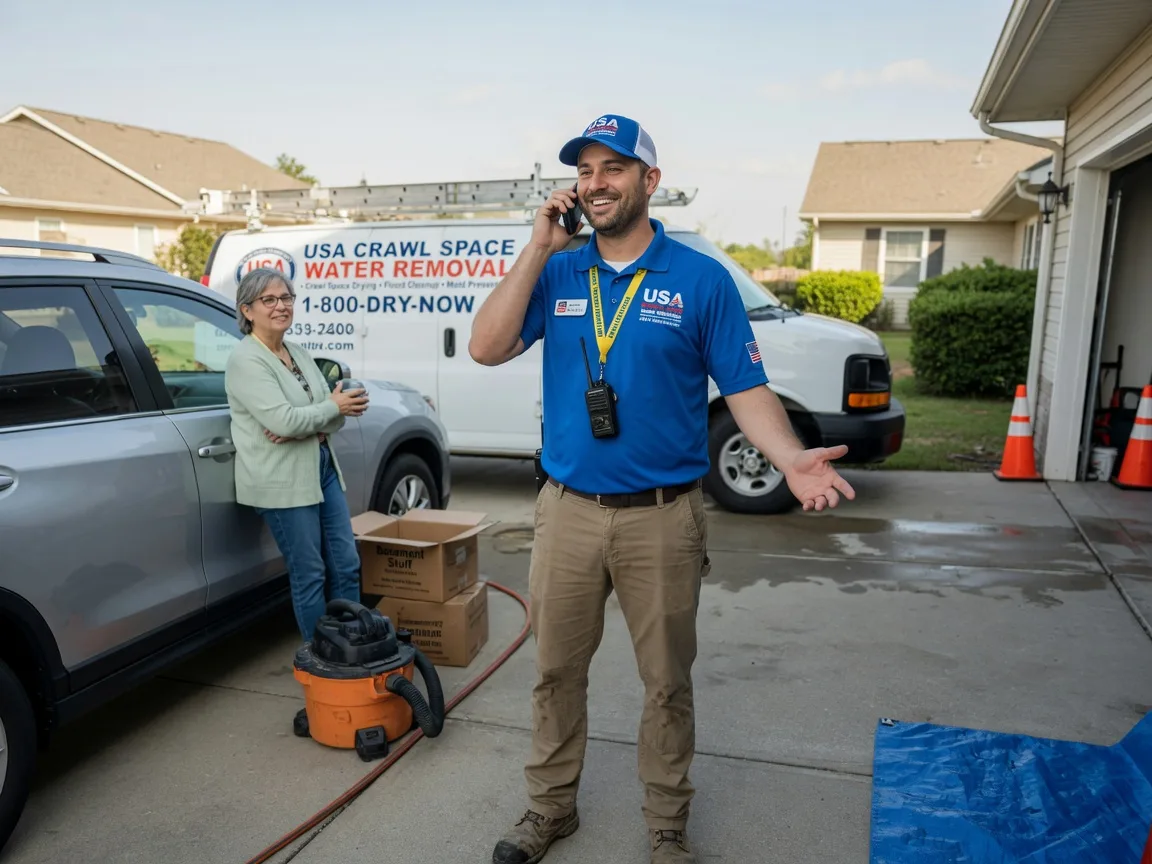 Crawl Space Water Removal Huddleston, VA FAQs